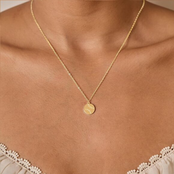 ⚡Gold Zodiac Constellation Pendant Necklace for Women Minimalist Jewelry Gift - Picture 3 of 8